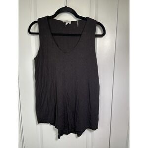 KINROSS Black Medium Double Layer Tank Bamboo